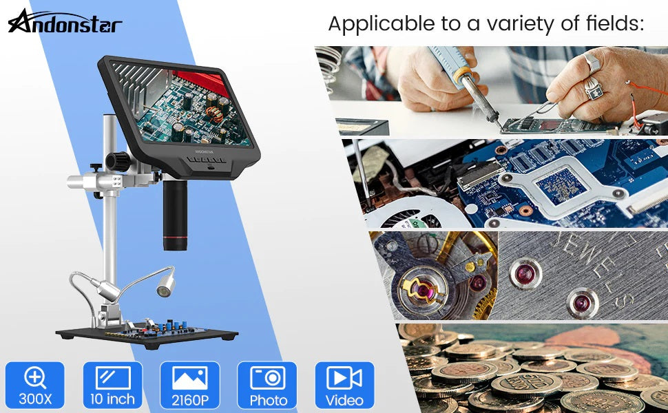 AD409 PRO Digitalmikroskop Andonstar HDMI USB WIFI