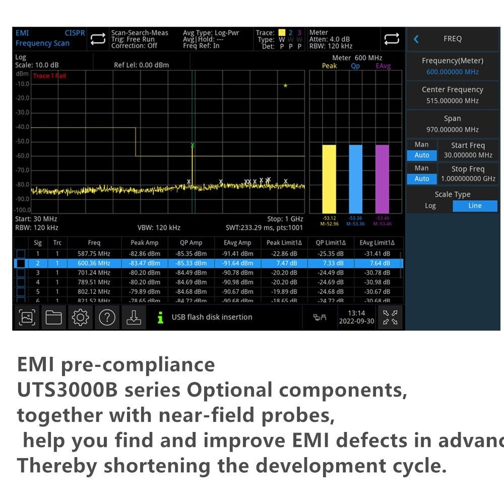 UNI-T UTS3021B Spektrumanalysator