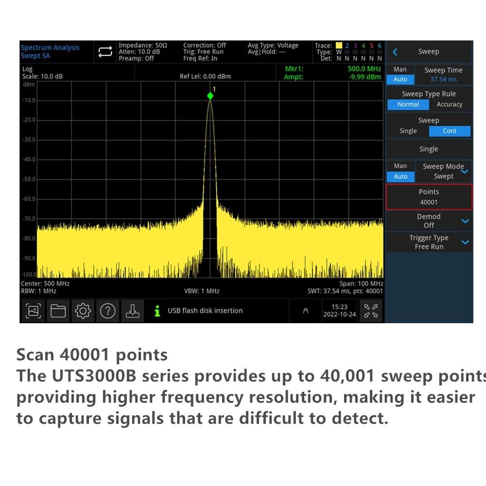 UNI-T UTS3084T Spektrumanalysator