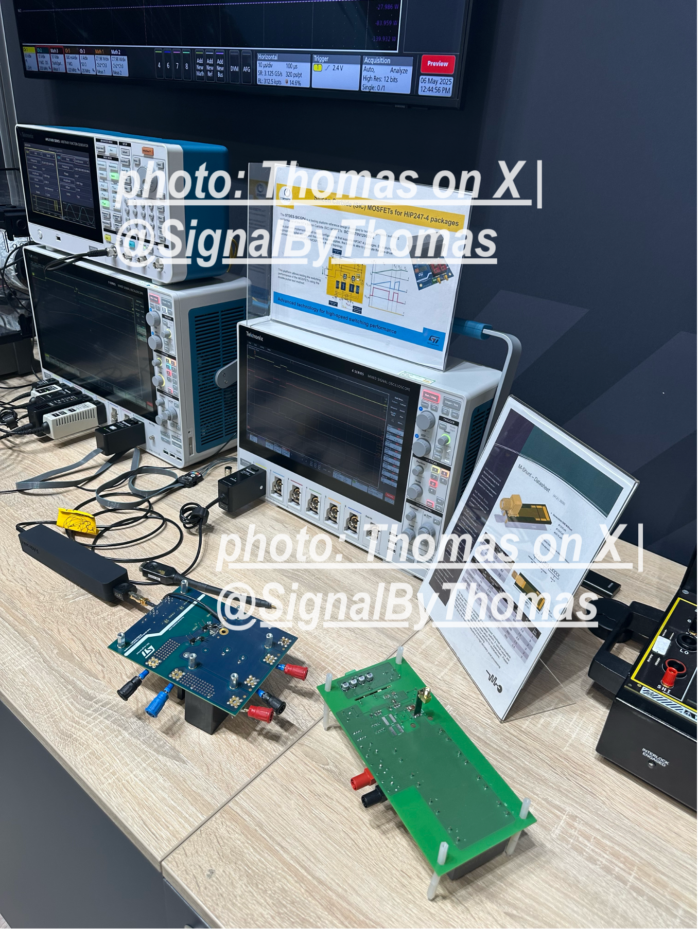 SiC MOSFET Power Characterization at PCIM: Why Static and Dynamic Are Two Different Worlds