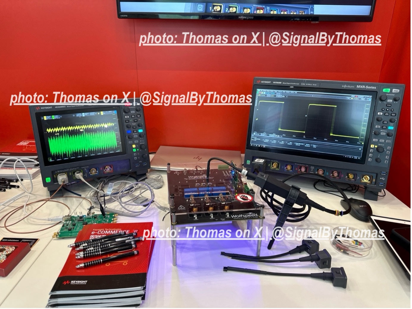 Two Oscilloscopes, One Wolfspeed Board: How Keysight Tackles the High-Side Measurement Problem at PCIM