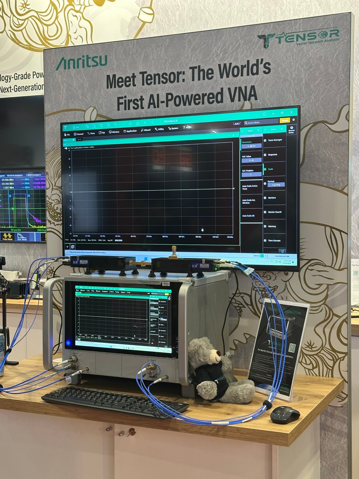 Reading the Manual vs Reading the Trace: Anritsu's AI-Powered VNA at 220–330 GHz