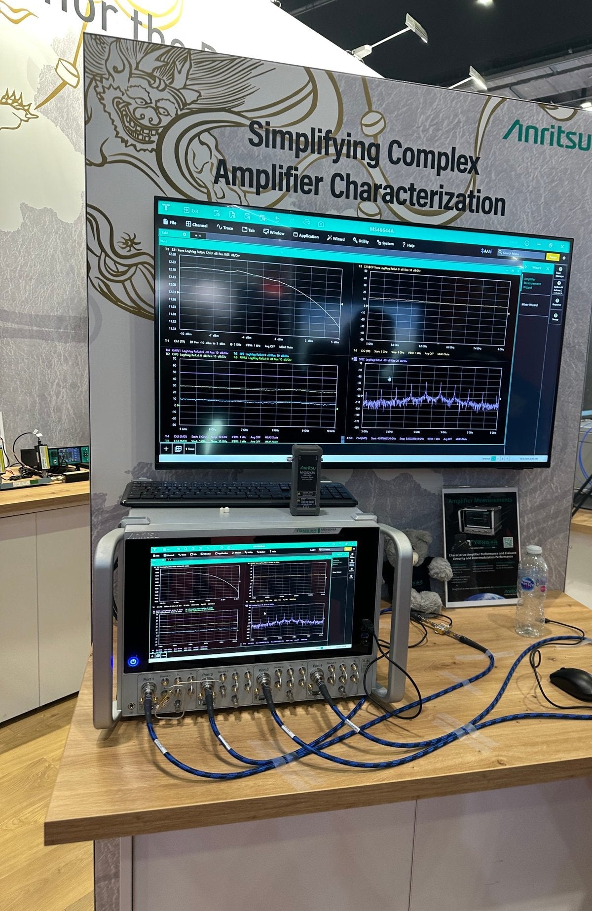 One Connection, Four Views of an Amplifier: Notes From the Tensor VNA Demo at EuMW 2026