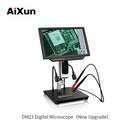 DM23 Digitalmikroskop mit integriertem 10" Aixun-Multimeter