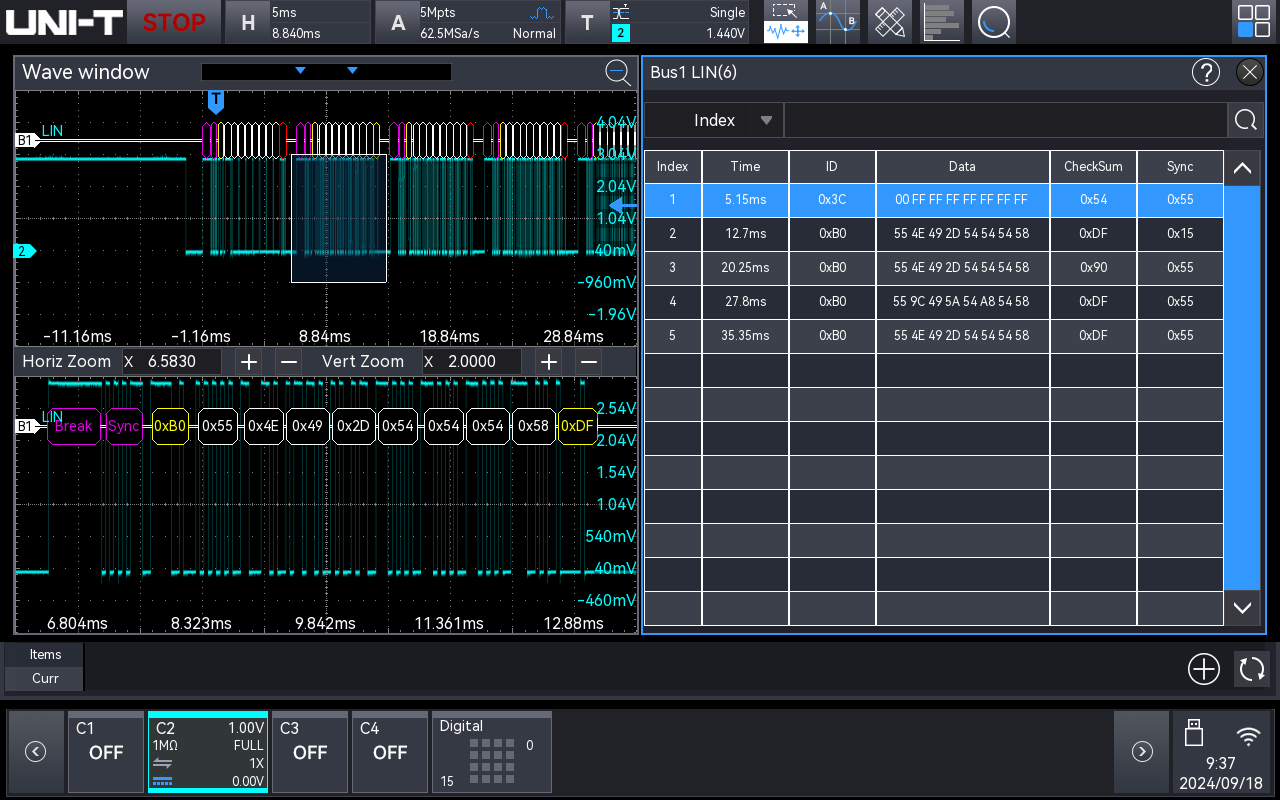 UNI-T MSO2000X-LIN 