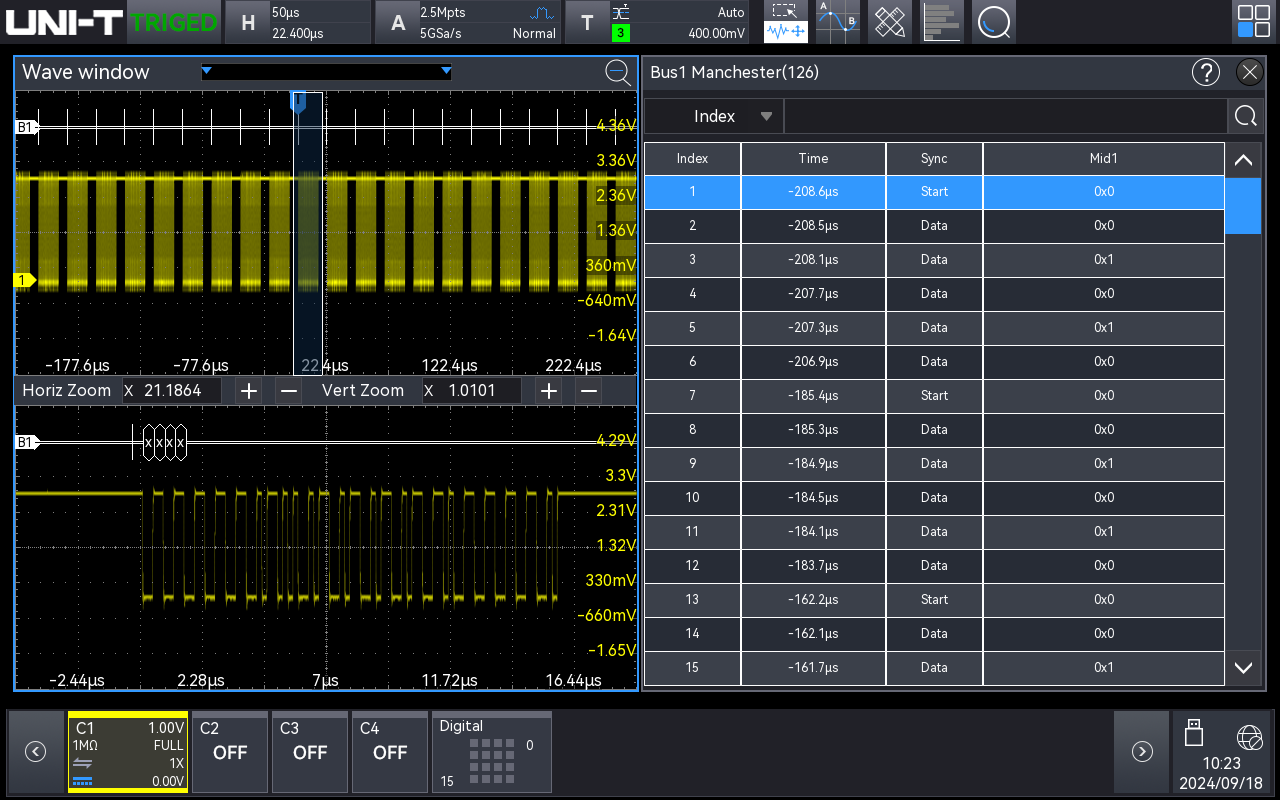 UNI-T MSO3000HD-MANCH 