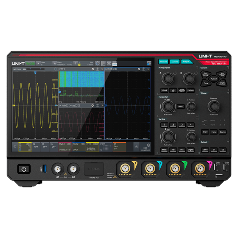 High-Resolution Oscilloscope