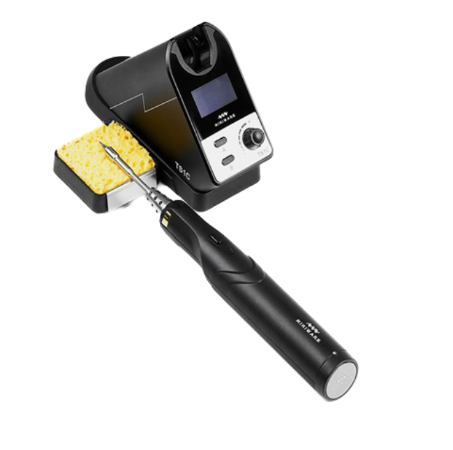 TS1C Smart Akku-Lötkolben mit Miniware-Spitze