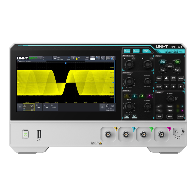 UNI-T UPO1082HD high-resolution oscilloscope