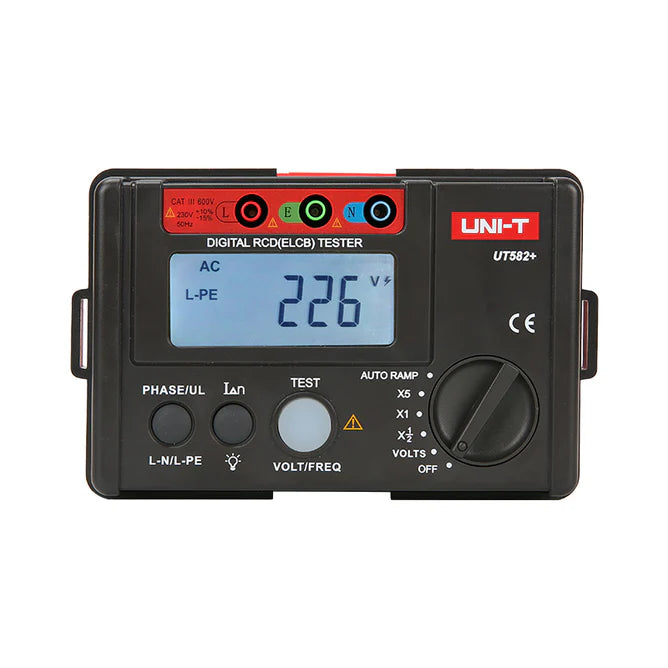 UNI-T UT582+ Digitaler RCD-Tester (ELCB)