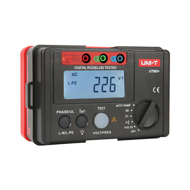 UNI-T UT582+ Digitaler RCD-Tester (ELCB)
