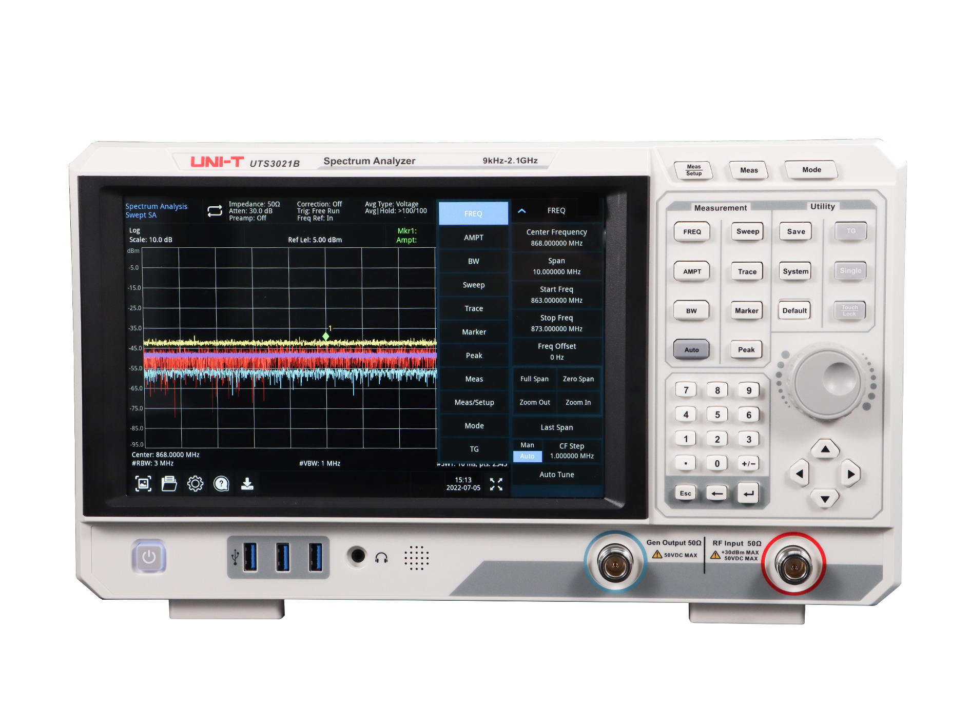 UNI-T UTS3021B Spektrumanalysator